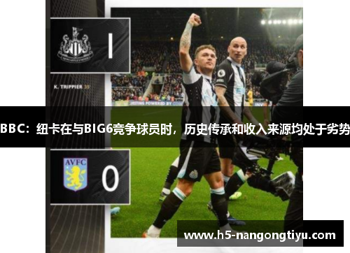 BBC：纽卡在与BIG6竞争球员时，历史传承和收入来源均处于劣势